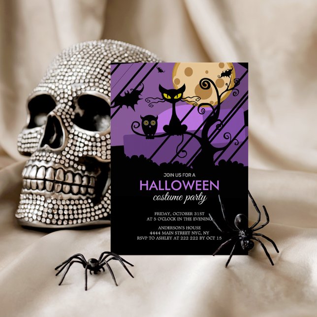 Spooky Halloween Creatures Invitation (Creator Uploaded)