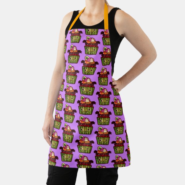Spooky Halloween Cupcake    Apron (Insitu)