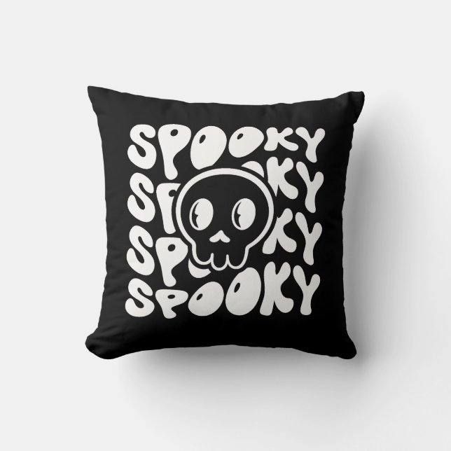 Spooky Halloween  Cushion (Front)