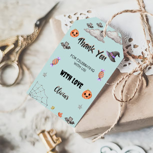 Spooky Halloween Cute Ghost Birthday Gift Tags