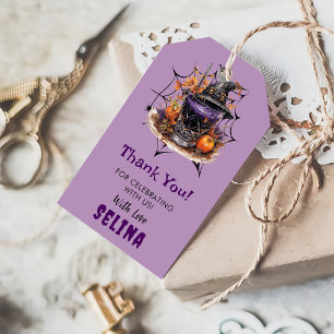 Spooky Halloween Cute Ghost Birthday Party  Gift Tags