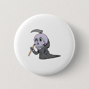 Spooky Halloween design 6 Cm Round Badge
