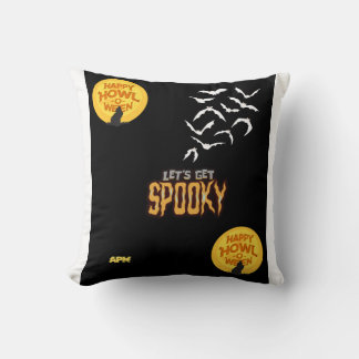 Spooky Halloween design Cushion