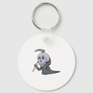 Spooky Halloween design Key Ring