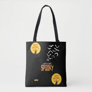 Spooky Halloween design Tote Bag