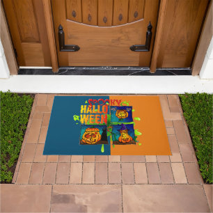 Spooky Halloween Doormat