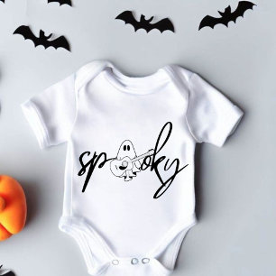 Spooky Halloween Dude Baby Body, Spooky Season  Baby Bodysuit