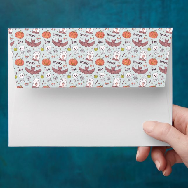 Spooky Halloween Envelope (Hand)