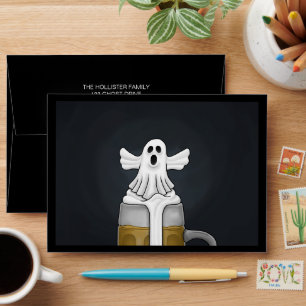 Spooky Halloween Ghost Envelope