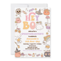 Spooky Halloween Ghost Invitation
