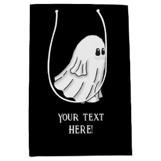 Spooky Halloween Ghost Medium Gift Bag