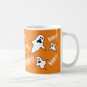 Spooky Halloween Ghosts Coffee Mug
