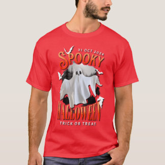 SPOOKY HALLOWEEN Halloweenypography Design friend T-Shirt