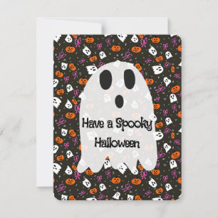 Spooky Halloween Holiday Card