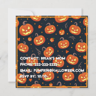 Spooky Halloween Invitation – Join Us for a Night!