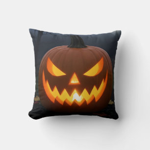 Spooky Halloween Kids Tee – Retro Pumpkin  Cushion