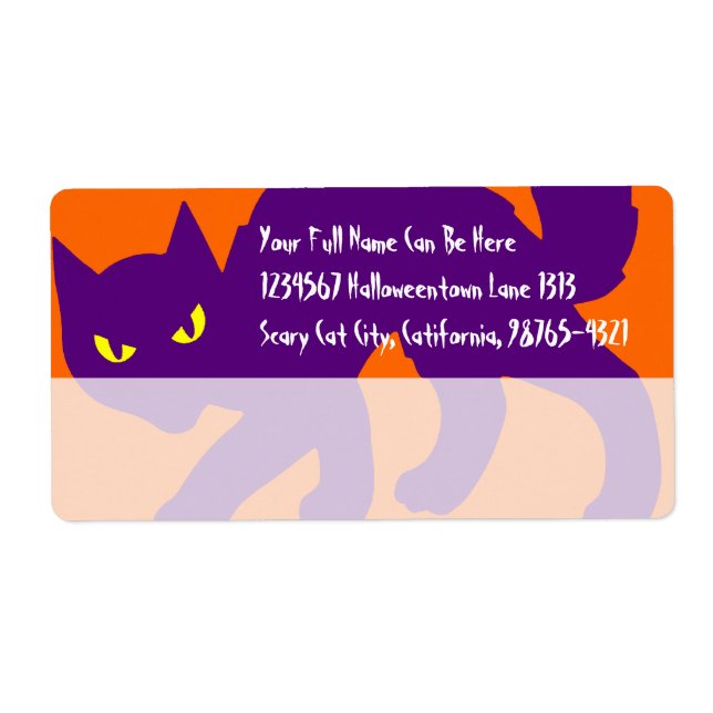 Spooky Halloween Kitty Cat (Front)