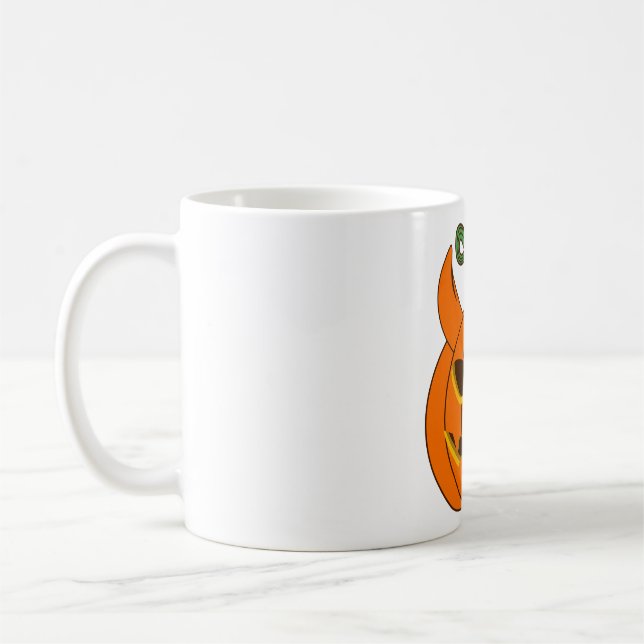 Spooky Halloween Mug – Cute Ghost Coffee Cup | Tri (Left)