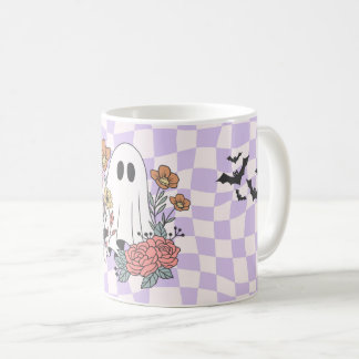 Spooky Halloween Mug – Pumpkin, Ghost & Witch Coff