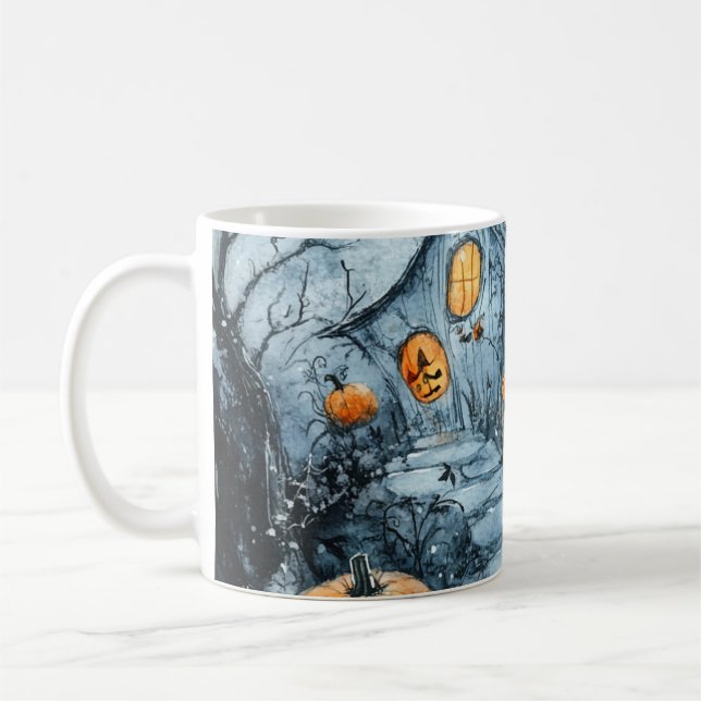 Spooky Halloween Mugs (Left)