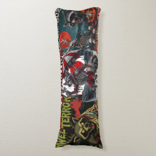Spooky Halloween Night Drive Pumpkin Patch & Body Cushion