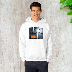 Spooky Halloween Night Scene  Hoodie