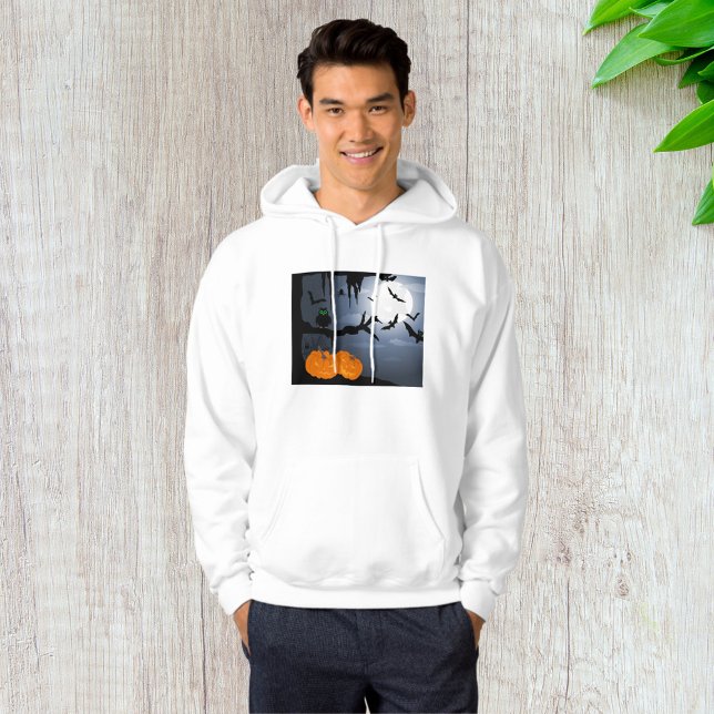 Spooky Halloween Night Scene  Hoodie (Creator Uploaded)