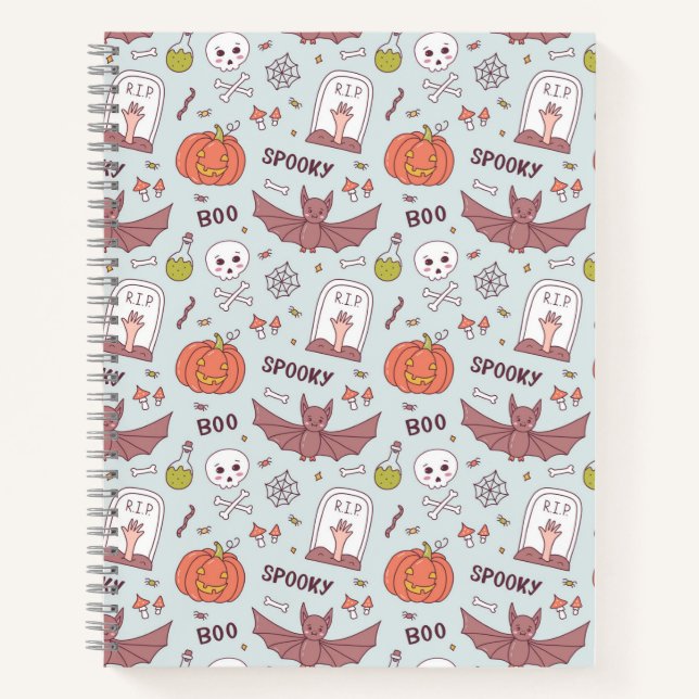 Spooky Halloween Notebook (Front)