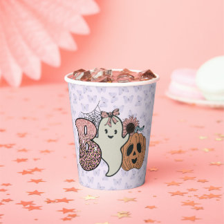 Spooky Halloween Paper Cups