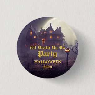 Spooky Halloween Party 3 Cm Round Badge