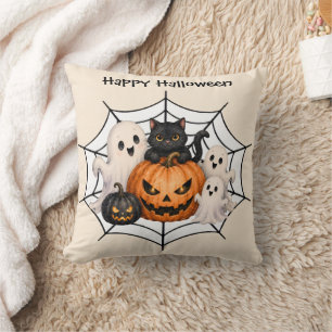 Spooky Halloween Party Cushion