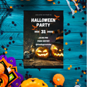 Spooky Halloween Party Invitation