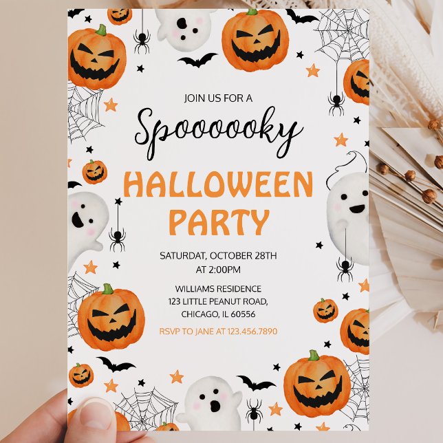 Spooky Halloween Party Invitation (Creator Uploaded)
