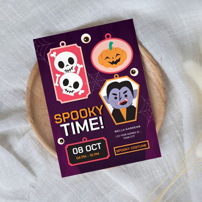 Spooky Halloween Party Invitation (Creator Uploaded)