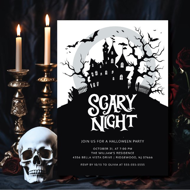 Spooky Halloween Party Invitation (Creator Uploaded)