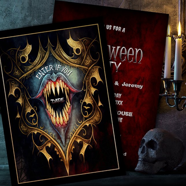 Spooky Halloween Party Invitation (Creator Uploaded)