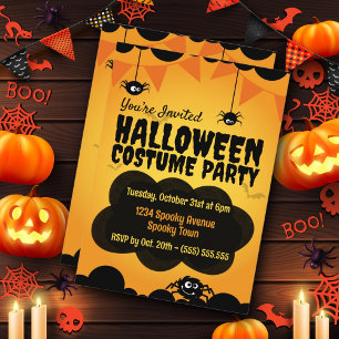 Spooky Halloween Party Invitation