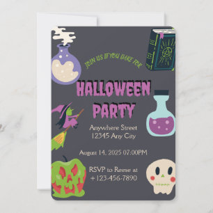 Spooky Halloween Party Invitation
