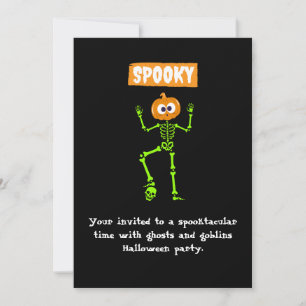 Spooky Halloween Party Invitation