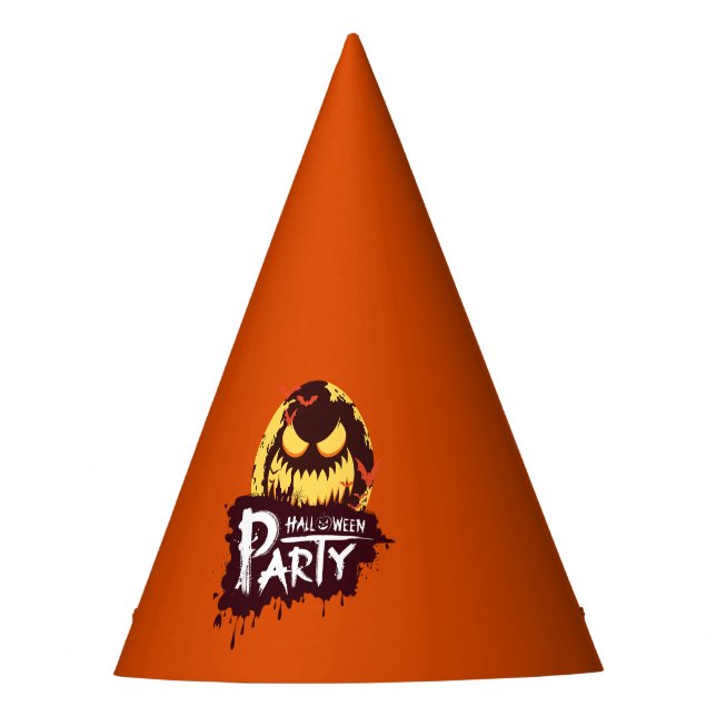 Spooky Halloween Party Party Hat (Front)