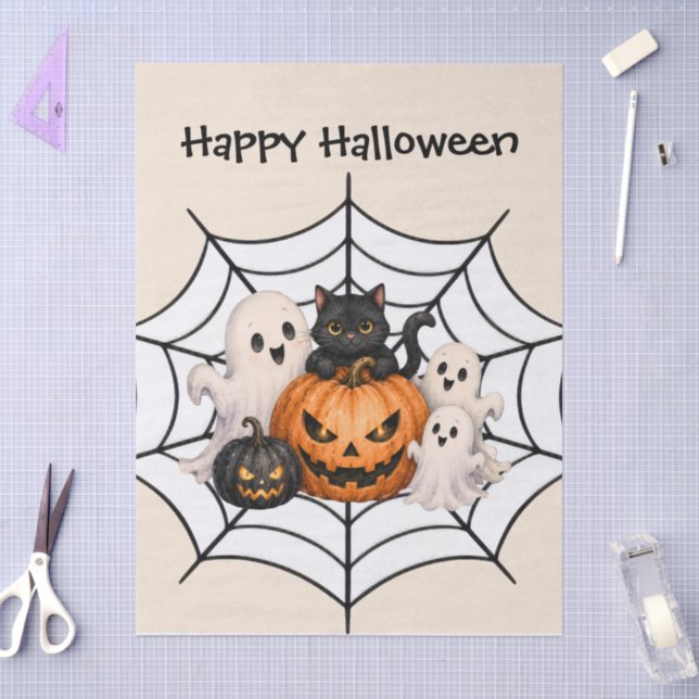 Spooky Halloween Party  Tissue Paper (Craft)