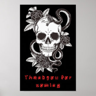 🩸👻Spooky Halloween Poster