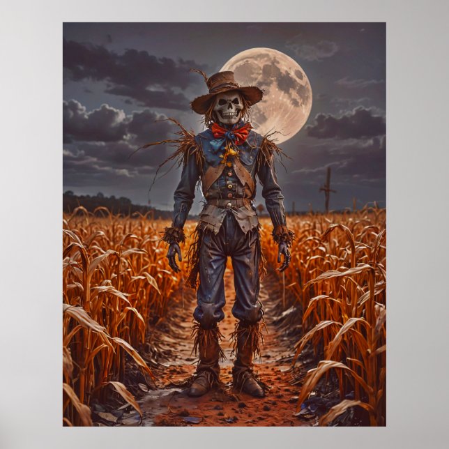 Spooky Halloween Poster (Front)