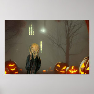 Spooky Halloween. Poster