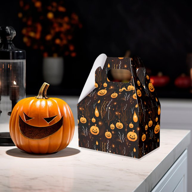 Spooky Halloween Pumpkin Favour Box (Creator Uploaded)