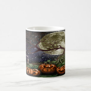 Spooky Halloween Pumpkin Patch Coffee Mug