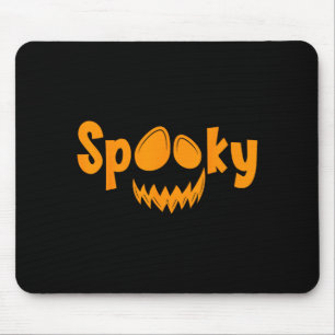 Spooky Halloween Pumpkin Spooky Pumpkin Mouse Pad