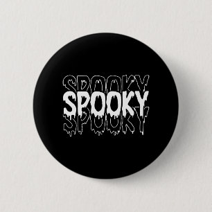 Spooky Halloween Scary Halloween Lover 6 Cm Round Badge