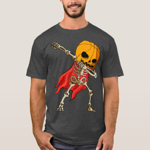 Spooky Halloween Skeleton T-Shirt