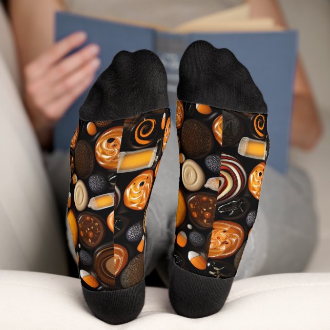 Spooky Halloween Socks – Fun, Cosy & Festive  (Bottom)
